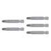 Estuche con 5 puntas pozidriv PZ3 largo 2", TRUPER EXPERT