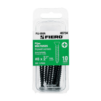 Blíster 10 pijas 8 x 2" cabeza plana phillips multiusos