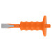 Cincel de corte frío 3/4 x 8" con grip, TRUPER