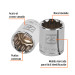 Dado de 23 mm, 12 puntas, cuadro 1/2", TRUPER