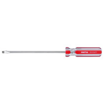 Desarmador plano 3/16 x 6" mango de PVC, PRETUL