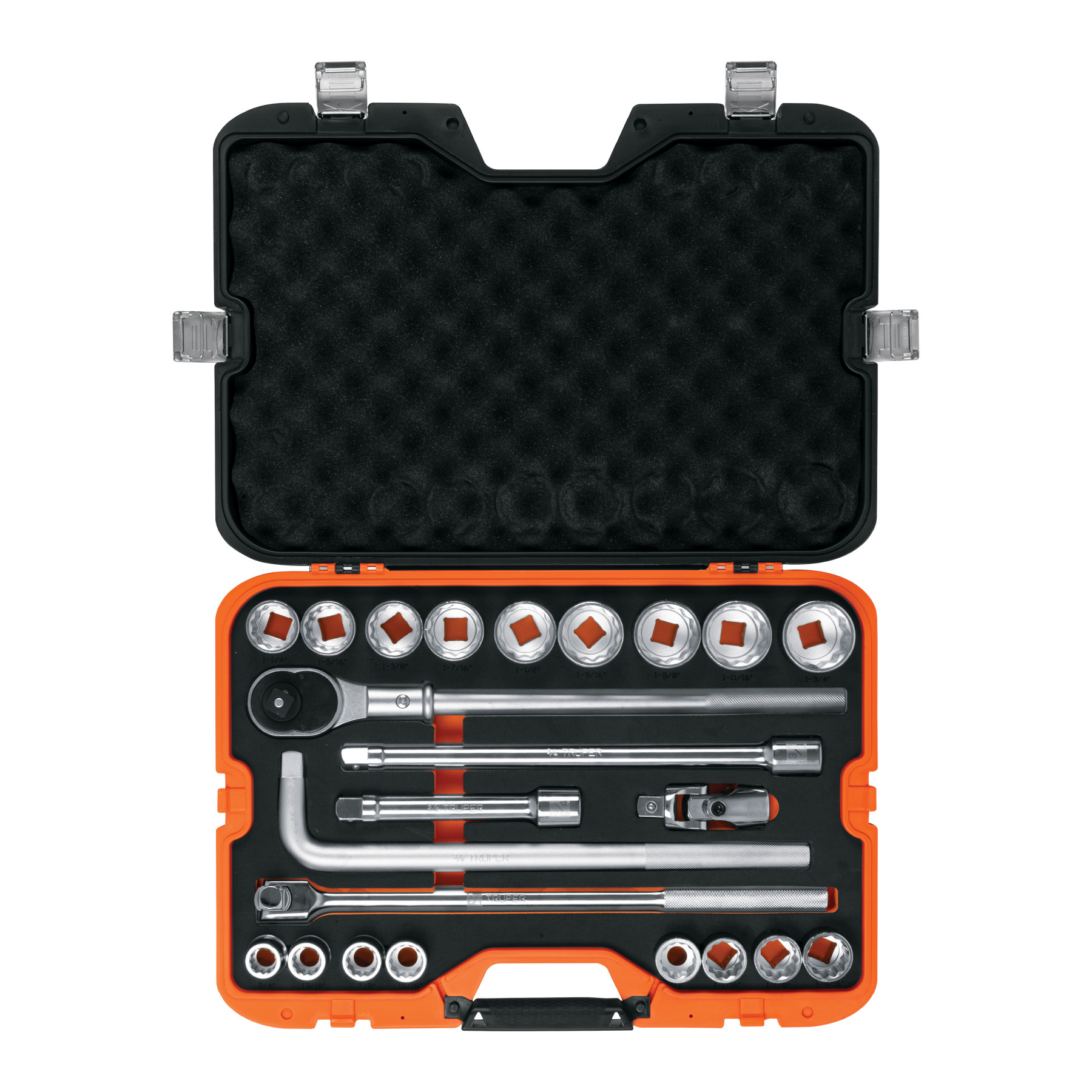 Juego de 23 herramientas cuadro 3/4" std para mecánico