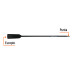 Barra cavadora 1" x 130 cm, escoplo 102 mm, TRUPER