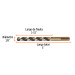 Broca HSS 3/8" Trugold para metal, TRUPER EXPERT