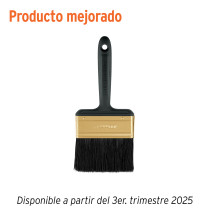 Brocha profesional de 4" mango de plástico, TRUPER EXPERT