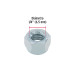 Bolsa con 250 tuercas de seguridad, 1/4" , FIERO