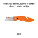 Dispensador con 10 cuchillas para acrílico para NV-7X y NM-6