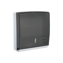 Dispensador de ABS para toallas de papel, humo, FOSET