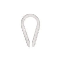 Bolsa con 10 guardacabos para cable de acero de 1/4", FIERO