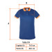 Playera polo performance para hombre, azul, CH, TRUPER