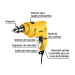 Rotomartillo/destornillador 3/8", 550W, PRETUL