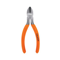 Pinza de corte diagonal 5" mango de PVC, TRUPER