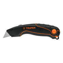 Navaja retráctil 7" cuerpo de aluminio, TRUPER
