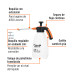 Fumigador doméstico de 2.5 litros, mango ergonómico, EXPERT