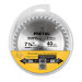 Disco sierra 7-1/4" p/madera, 40 dientes centro 5/8", PRETUL