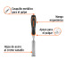 Formón 1" mango Comfort Grip, TRUPER