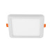 Luminario LED plafón 8W 6500K, ajustable, cuadrado, VOLTECK