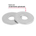 Bolsa de 1 kilo arandelas planas galvanizadas 3/8", FIERO
