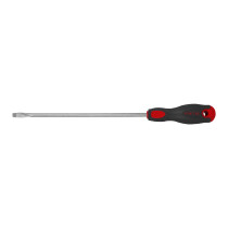Desarmador plano 5/16" x 10" mango Comfort Grip, PRETUL