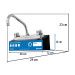 Exhibidor con mezcladora F-317, FOSET