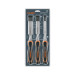 Juego de 3 formones mango Comfort Grip, TRUPER