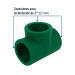 Tee sencilla de PPR 2", FOSET