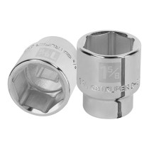 Dado de 1-5/8", 6 puntas, cuadro 3/4", TRUPER