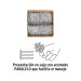 Kilo de clavos para concreto 3-1/2"galvanizado, caja de25 kg