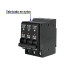 Interruptor de 3 polos 30A, enchufable, VOLTECK