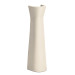 Pedestal de porcelana para lavabo, marfil, FOSET