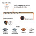 Broca HSS 5/32" Trugold para metal, TRUPER EXPERT