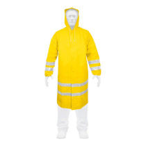 Gabardina impermeable doble capa con reflejante, CH, TRUPER