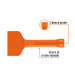 Cincel ladrillero 3-1/2 X 8", TRUPER