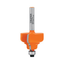 Broca para router, zafiro, 1-1/4", con balero, TRUPER