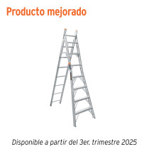 Escalera convertible, tipo ll, 15 escalones, TRUPER