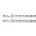 Manguera para boiler, acero inox. 1/2"H x 1/2"H, 150 cm