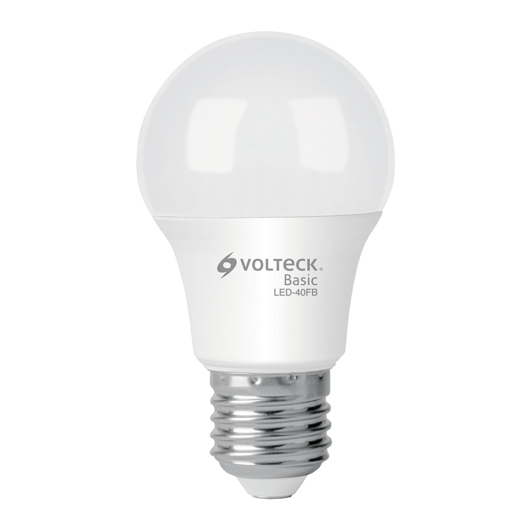 Foco LED 6W (40W) A19, 6500K blanca fría, 570 lm, BASIC