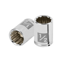 Dado de 1/2", 12 puntas, cuadro 1/4", TRUPER