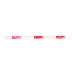 Guardapolvo fijo de 120 cm, blanco, HERMEX