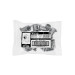 Conector curvo 3/4" para tubo flexible metálico, VOLTECK