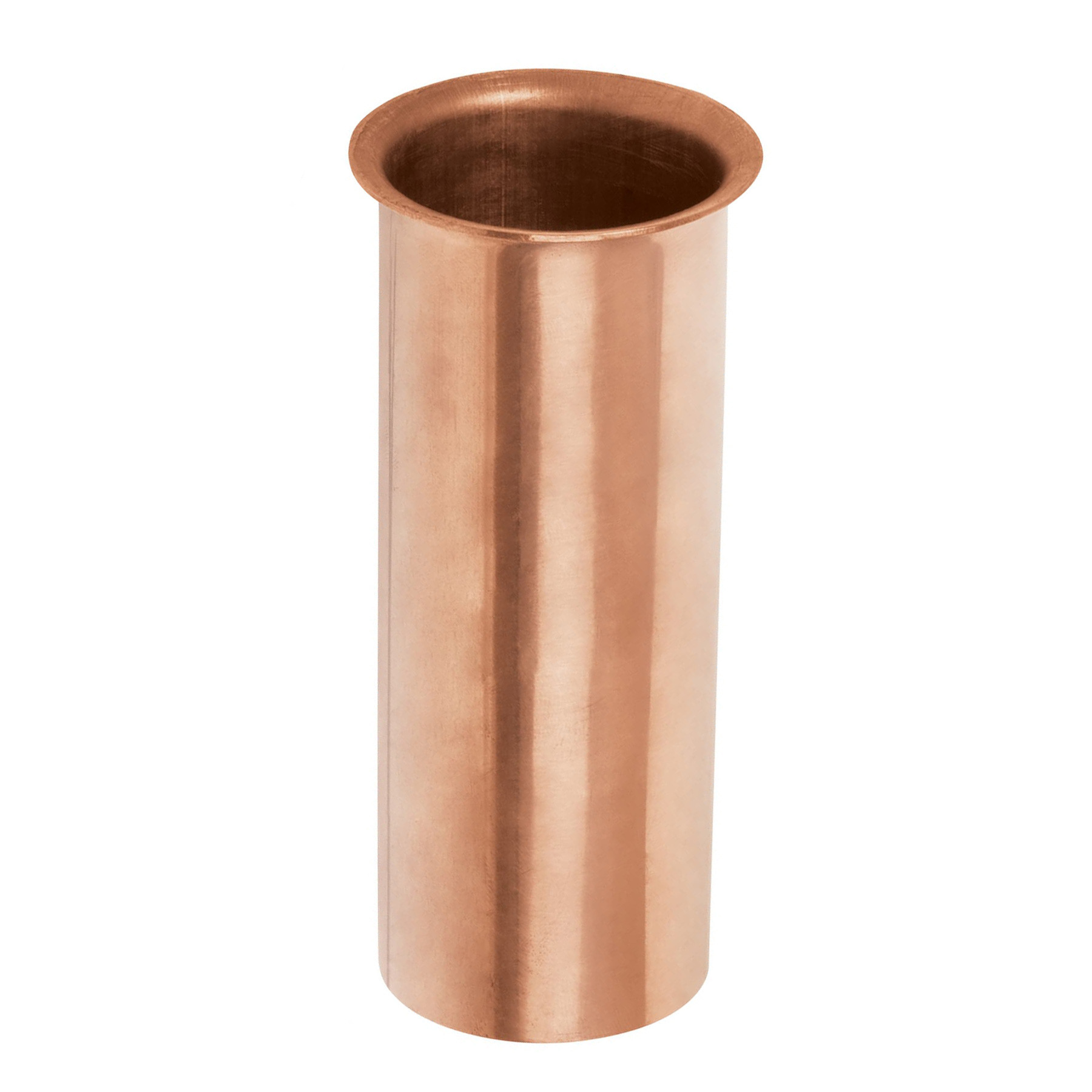 Casquillo de cobre p/ contracanasta fregadero, 10 cm, 1-1/2"