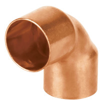 Codo 90° de cobre 3/4", FOSET BASIC