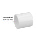 Cople de PVC cédula 40 de 1-1/4", FOSET