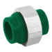 Tuerca unión PPR, tuerca latón, 3/4", FOSET