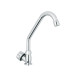 Llave individual fregadero,ABS,cuello corto,hexagonal, BASIC