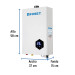 Calentador instantáneo modulante, 14L, 2 serv, gas LP, FOSET