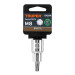 Dado punta corta bristol M8, cuadro 1/2", TRUPER