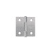 Bisagra cuadrada 2", satinado, cabeza plana, BASIC