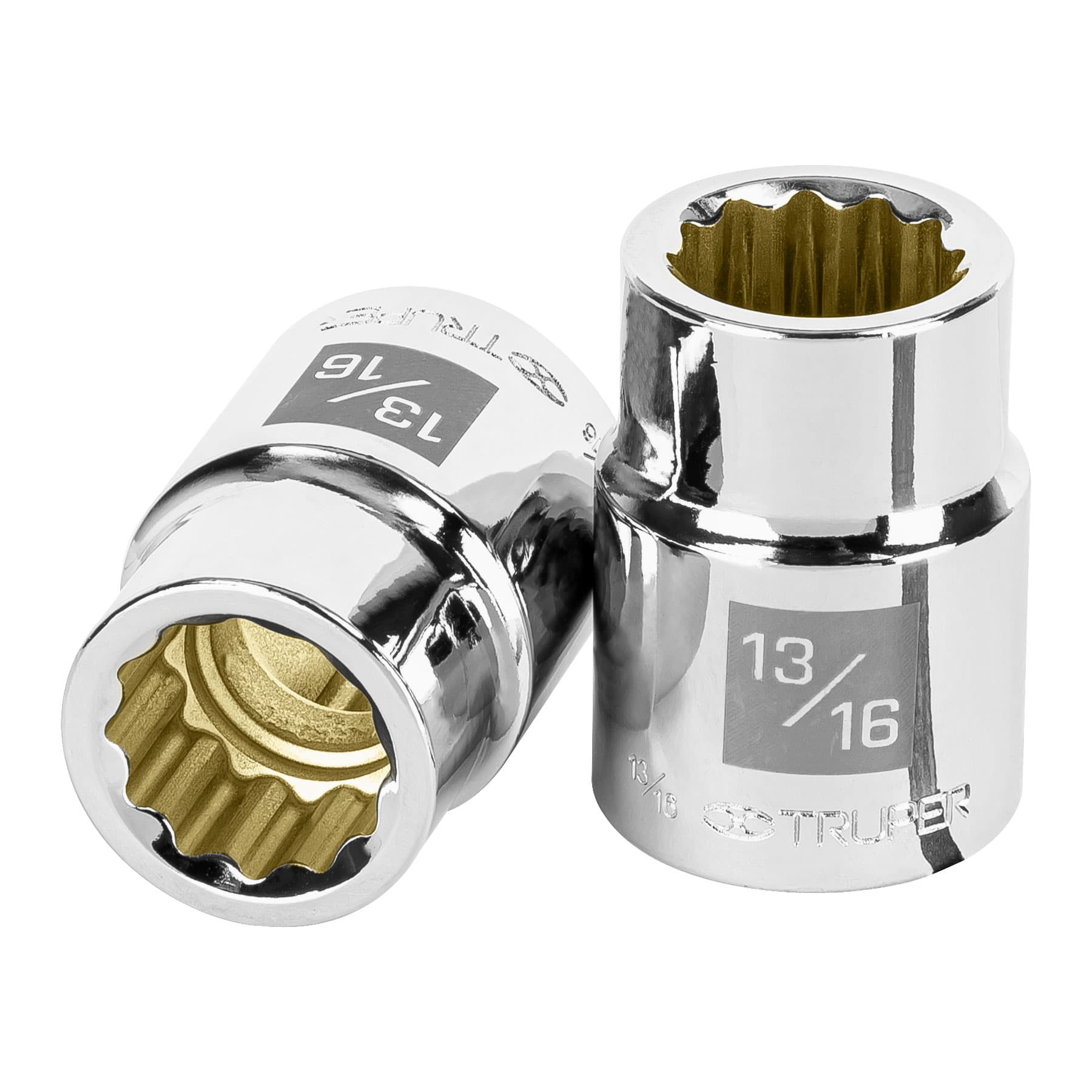 Dado de 13/16", 12 puntas, cuadro 3/4", TRUPER