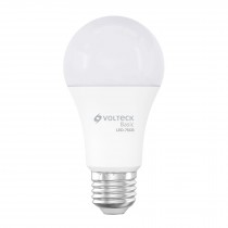 Lámpara de LED tipo bulbo A19 10 W, luz cálida, caja, Basic